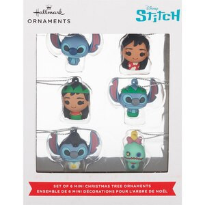 Hallmark Mini Disney Lilo & Stitch Shatterproof Ornaments, Set of 6 | CVS Health