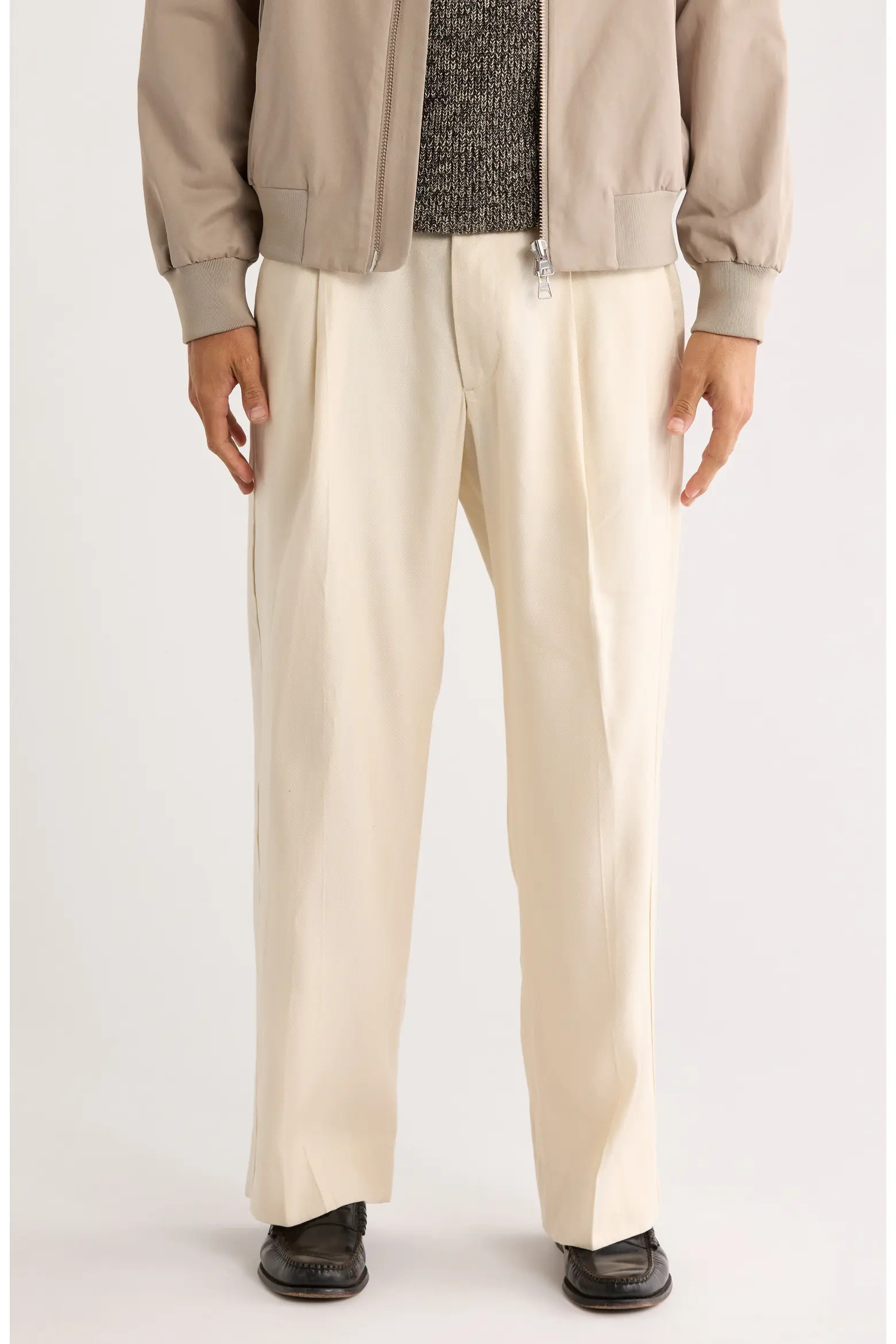 Kay Relaxed Fit Twill Trousers (Men) | Nordstrom | Nordstrom