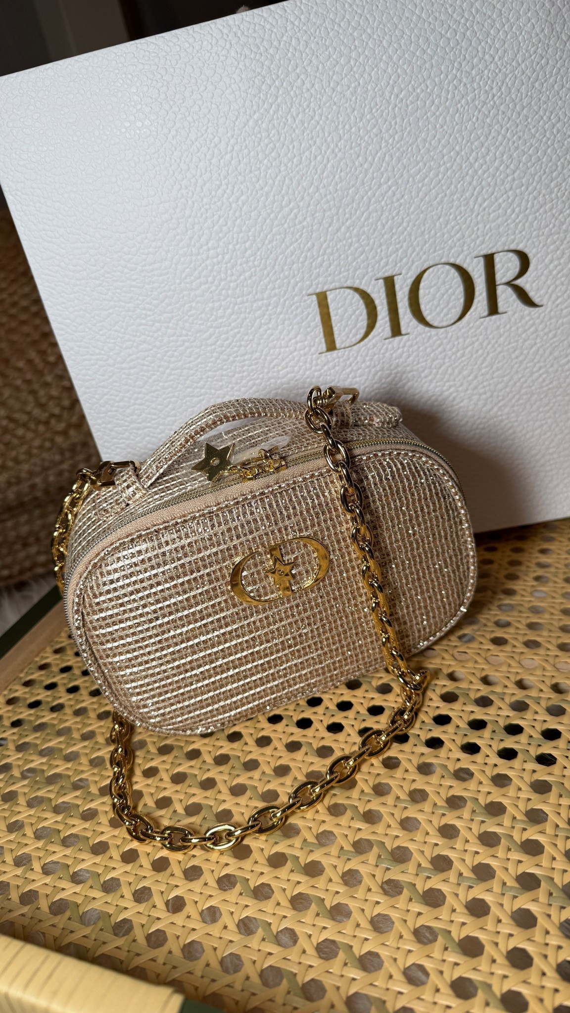 Turn the freebie Dior beauty pouch to a cute holiday bag with a bag chain you already own or this one I linked comes in different lengths/sizes! Also linked all the gift sets that come with this bag from prices starting at $73 to $199! 

#LTKGiftGuide #LTKBeauty #LTKHoliday