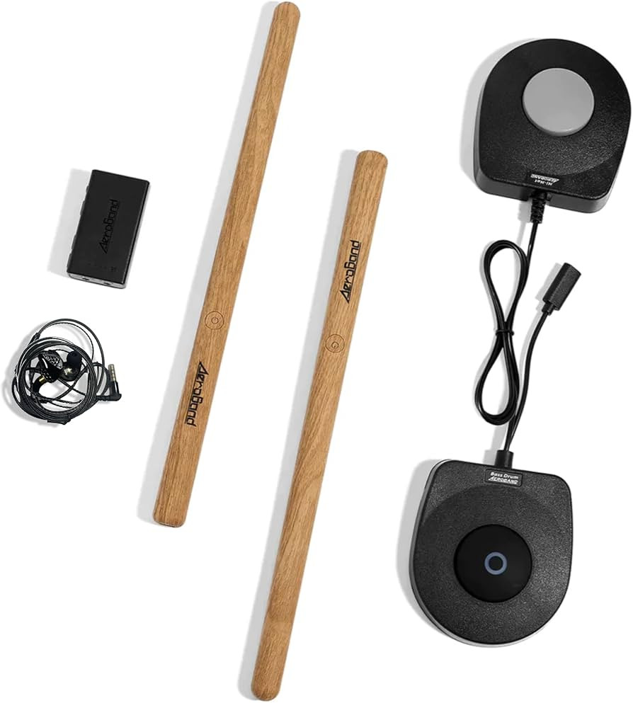 AeroBand Electronic Drum Set PocketDrum2 MAX 2025, Air Drum Sticks & Pedals & Bluetooth Adapter, ... | Amazon (US)