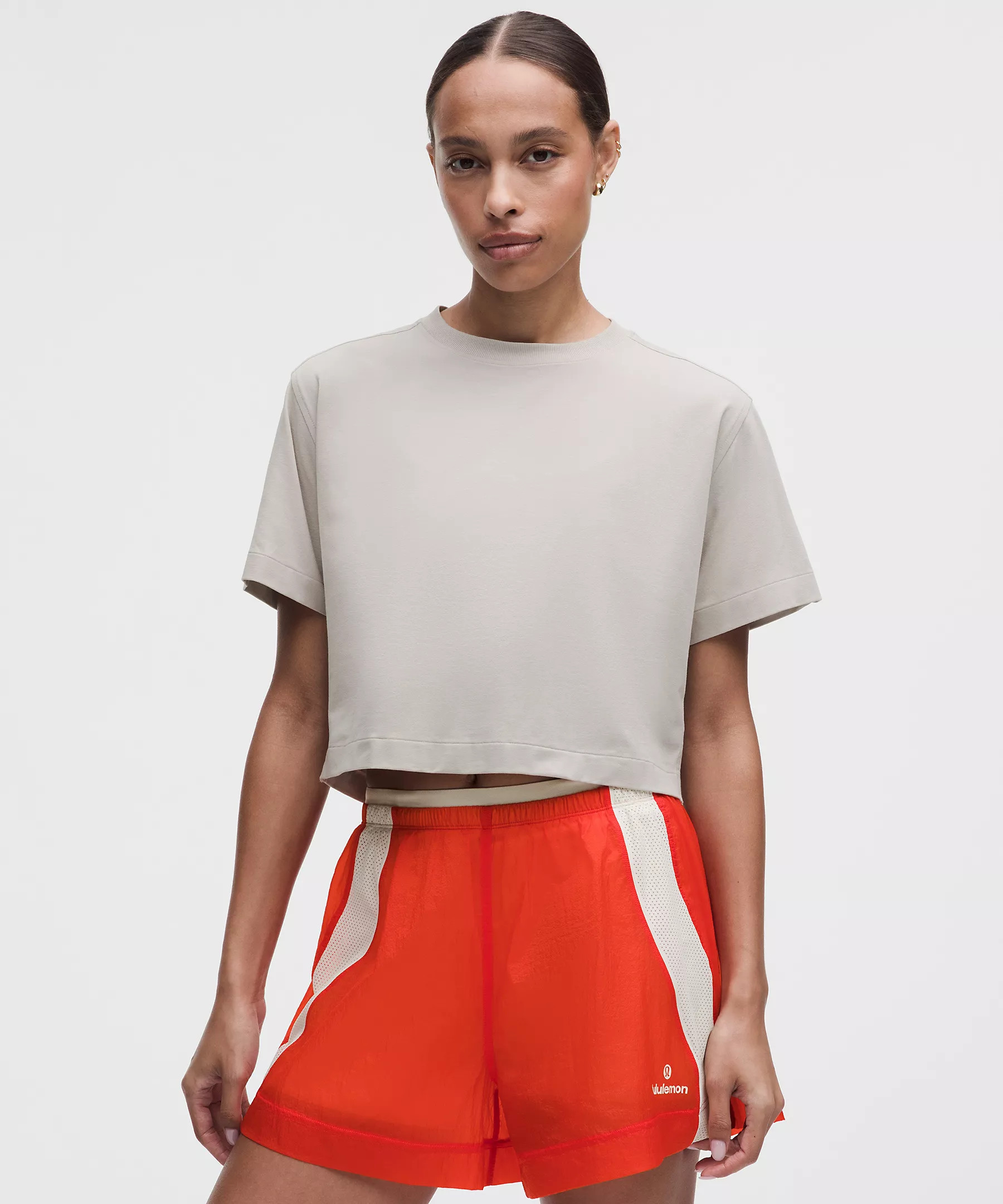 All Yours Organic Cotton Cropped T-Shirt | Lululemon (US)