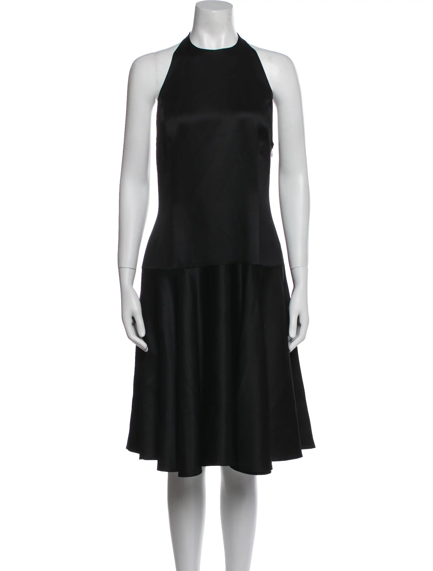 Silk Knee-Length Dress | The RealReal