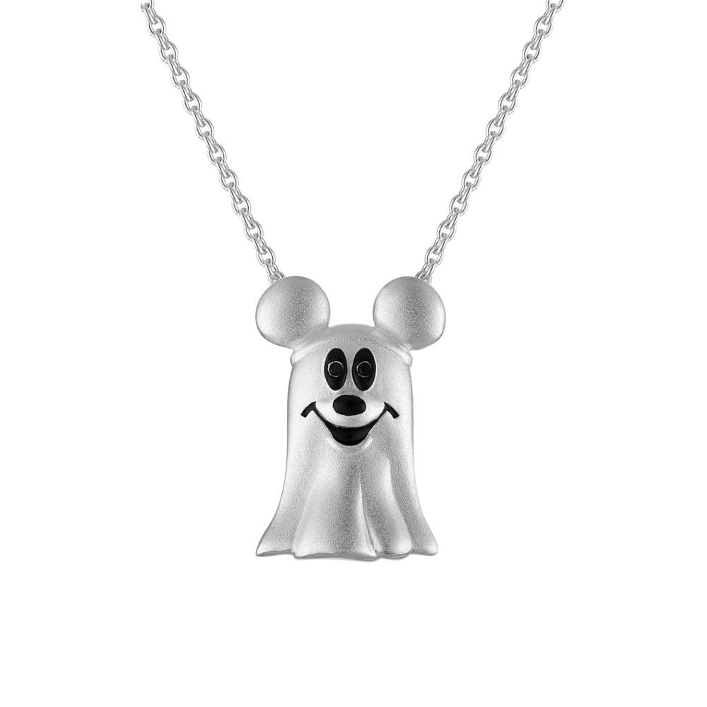 Mickey Mouse Ghost Pendant Necklace by Rebecca Hook | Disney Store