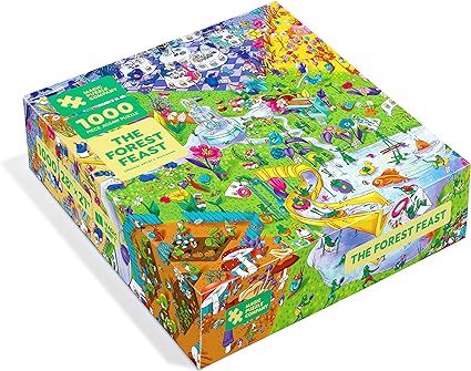 The Forest Feast • 1000 Piece Jigsaw Puzzle from The Magic Puzzle • Series Two | Amazon (US)