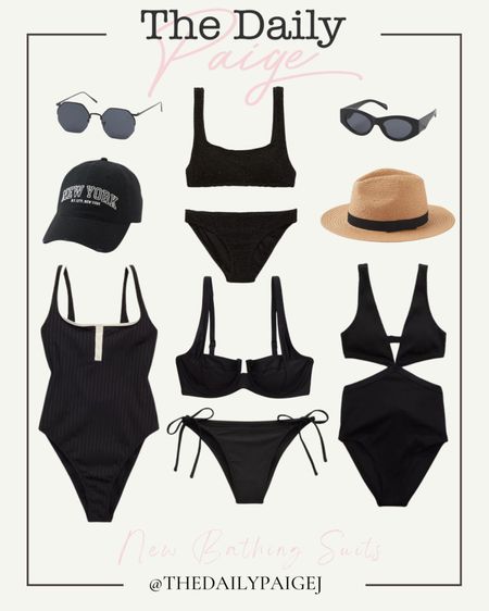 Traveling somewhere for Spring break or just need a new bathing suit? Aerie has the cutest black bathing suits for everyone. Whether you’re looking for a one piece or a black bikini, they have cute options with even cuter accessories. 

Spring break bathing suits, vacation outfit, black bathing suits for her, trendy sunglasses, spring accessories 

#LTKfindsunder50 #LTKSeasonal #LTKswim