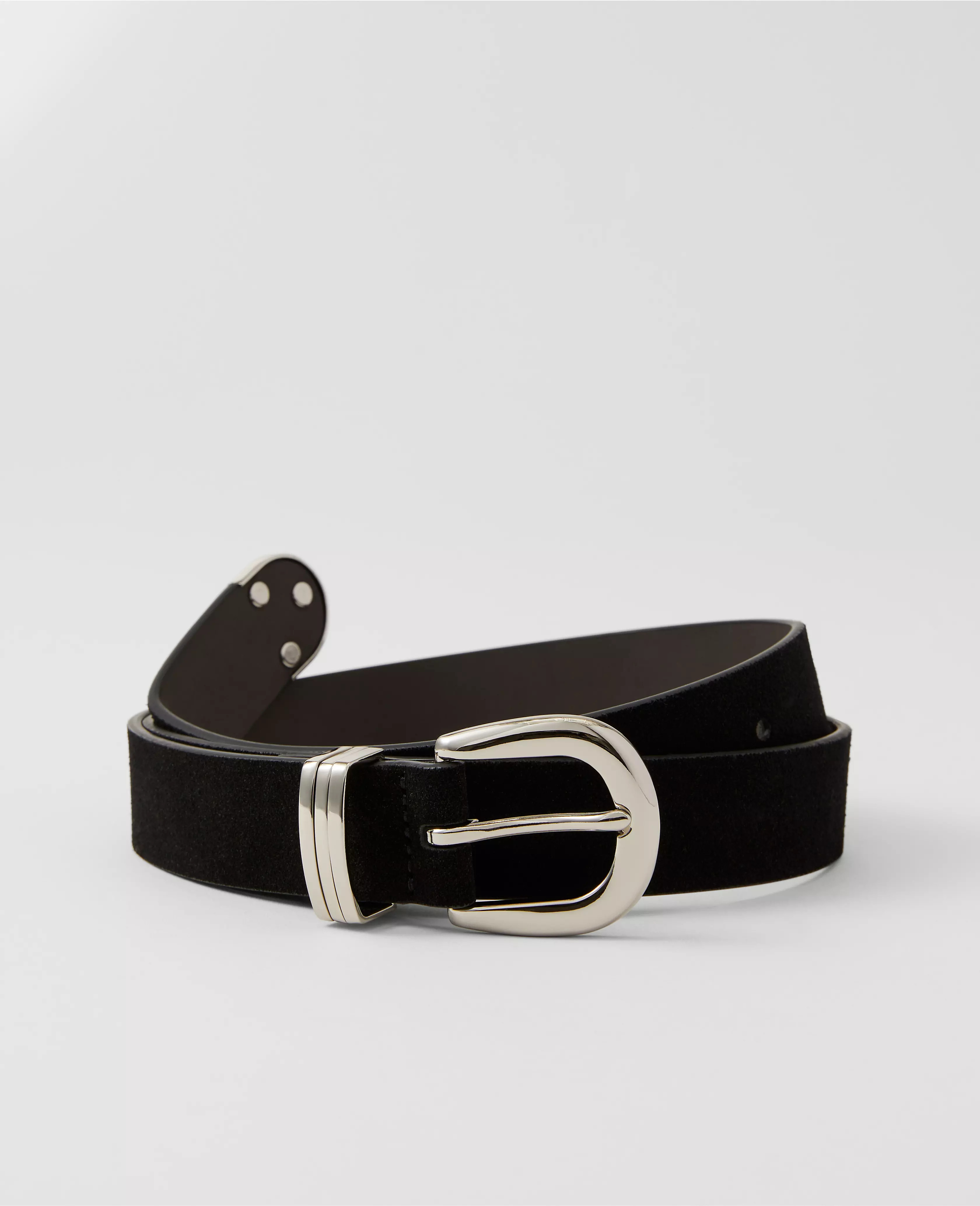 Suede Multi Keeper Belt | Ann Taylor