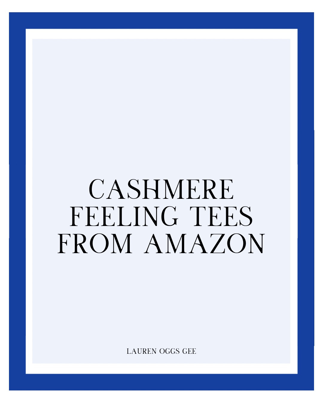 Y’all went crazy for these cashmere-feeling tees last time, so of course, I had to bring them back! ✨ 

These Amazon gems are lightweight, ultra-soft, and have that perfect drape for an effortless, elevated look. The polo style adds a polished touch, while the classic crew neck keeps it timeless and versatile.

With their luxe feel and easy-care fabric (yes, they’re machine washable!), these are a must-have for transitioning between seasons. Perfect for layering or wearing solo—trust me, you’ll want one in every color! 🤍 Which style is your fave?

#AmazonFashion 
#MidlifeStyle 
#EffortlessChic 
#ClosetStaples 
#amazonfinds 
#outfitinspiration 
#affordablefashion 
#outfitinspo
#laurenoggsgee
#over50style 
#lookalike
#shopltk
#ltkover50
#ltkover40
#lookforless
#ltkfindsunder50 
#ltkwatchnow
#getyourcolonoscopy


#LTKOver40 #LTKFindsUnder50 #LTKWatchNow