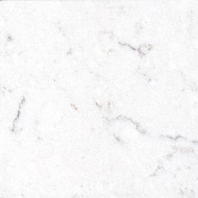 allen + roth Blushing Ivory Quartz White Kitchen Countertop Sample (4-in x 4-in) Lowes.com | Lowe's