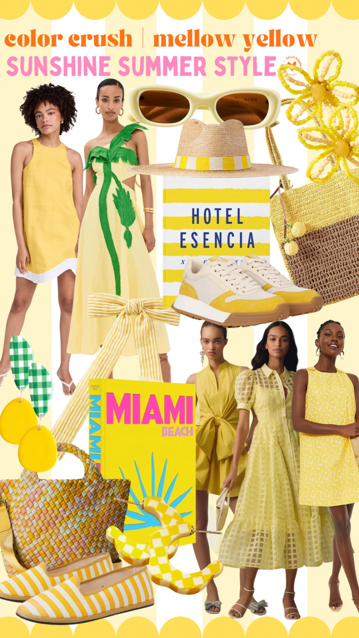 color crush summer 2024, all things mellow yellow | 

#LTKStyleTip #LTKSeasonal #LTKFindsUnder100