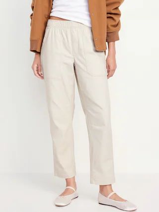 High-Waisted Pulla Utility Pants | Old Navy (US)