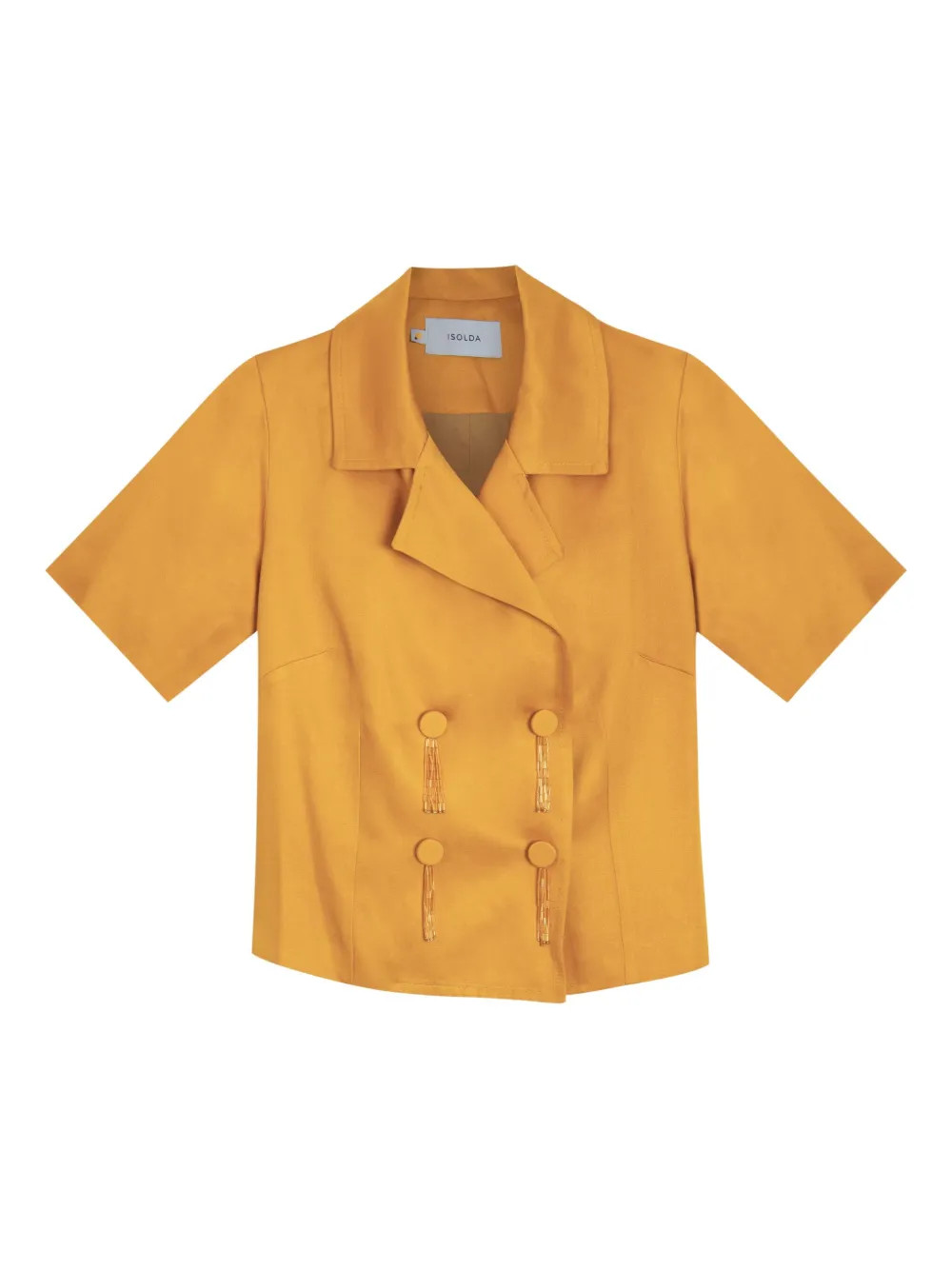 Pitomba double-breasted short-sleeve shirt | Farfetch Global