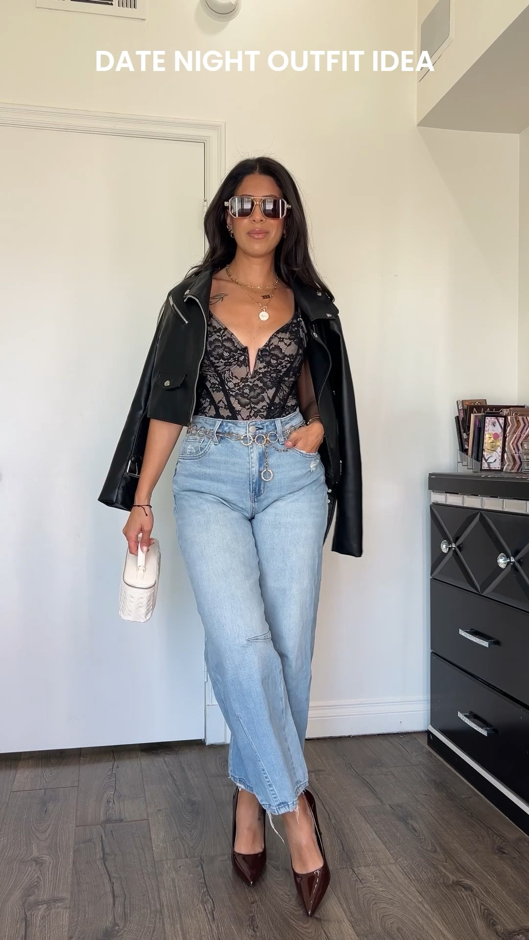 Date night outfit idea 
Vici jeans size 26
Shapewear lace Bodysuit size medium 

#LTKFindsUnder50 #LTKSeasonal #LTKStyleTip