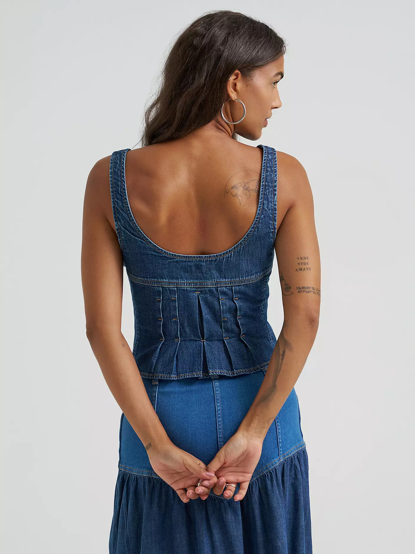 Women's Pleated Corset Top | Wrangler