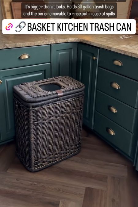 Our trashcan is exposed so we got a pretty one since we have to see it :) 

Amazon find, Amazon home, trash bin, waste bin, kitchen trashcan 


#LTKhome