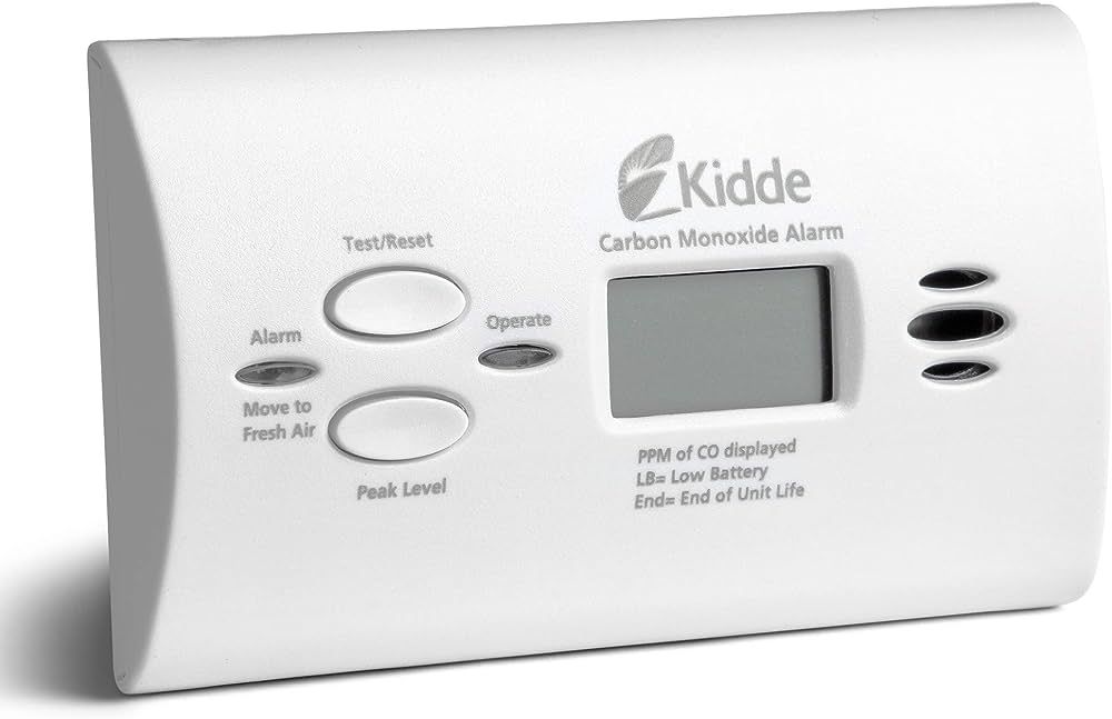 Kidde Battery Operated Carbon Monoxide Alarm with Digital Display | Amazon (US)