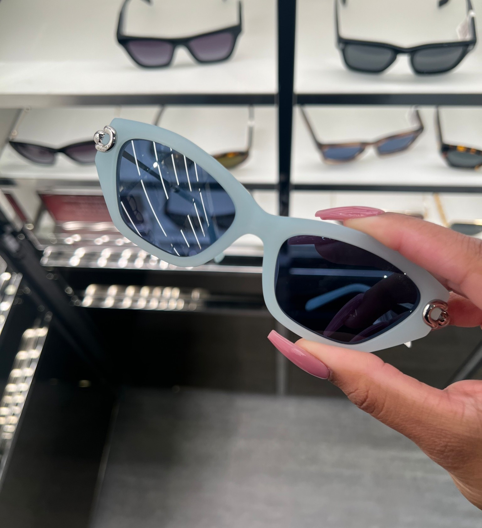 Tiffany blue sunglasses 

Designer frames, eyewear, sunglasses, luxury sunglasses, accessories 

#LTKootd #LTKSeasonal #LTKSaleAlert