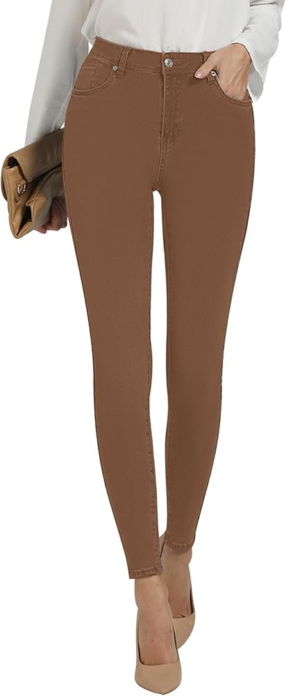 GRAPENT 2023 Skinny Jeans for Women High Waist Stretchy Classic High Rise Slimming Jeggings Denim... | Amazon (US)