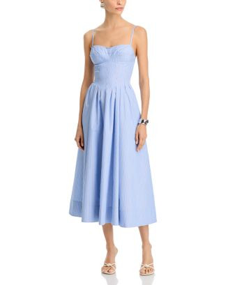 SIMKHAI Kittiya Poplin Midi Dress  | Bloomingdale's SIMKHAI | Bloomingdale's (US)