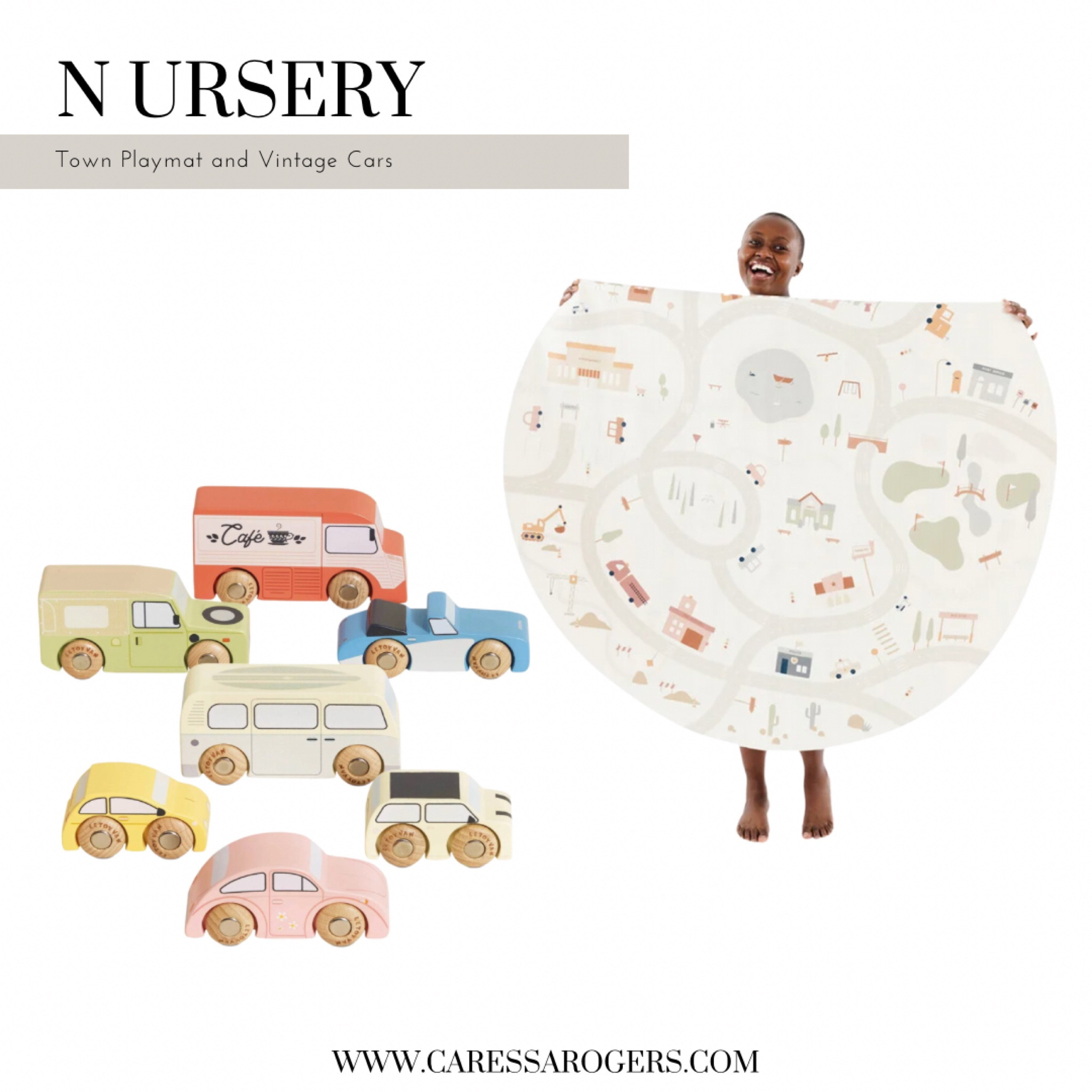 Imaginative play with this adorable town play-mat and vintage wooden toy cars. 

#LTKKids #LTKBaby #LTKHome