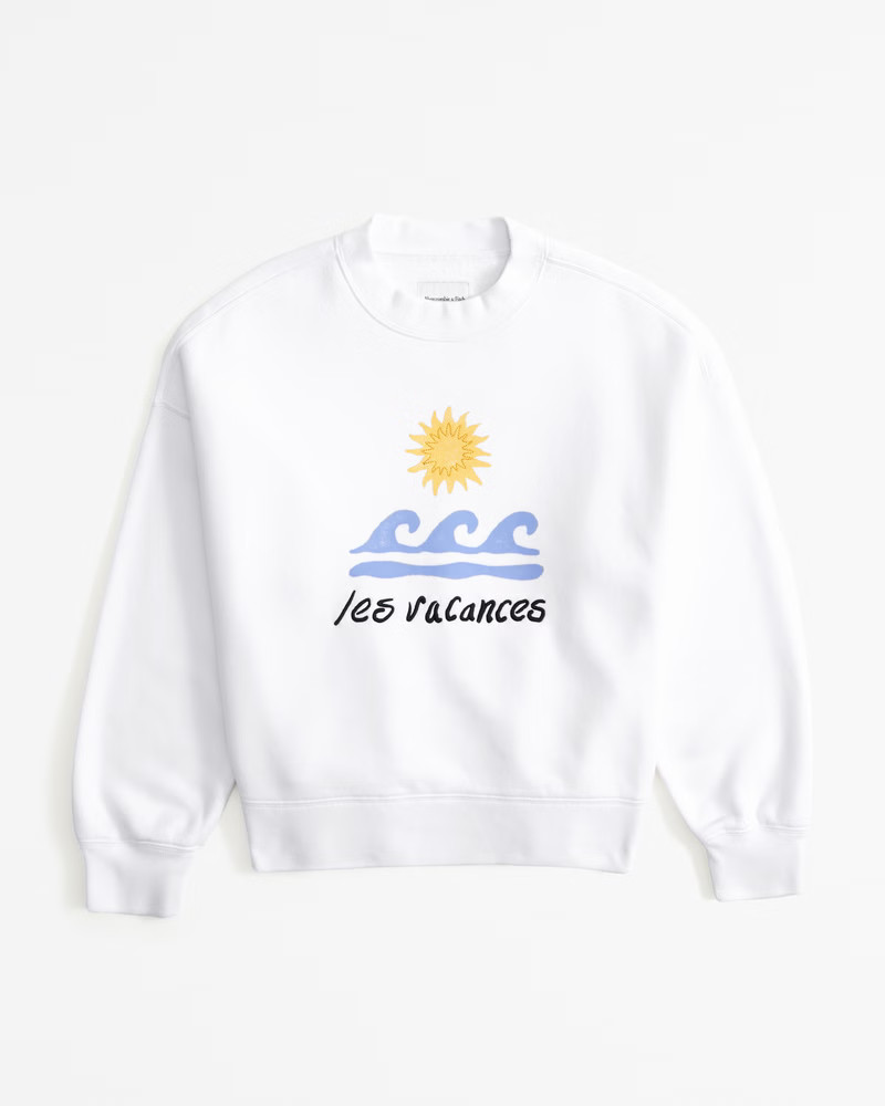 Beach Destination Classic Sunday Crew | Abercrombie & Fitch (US)