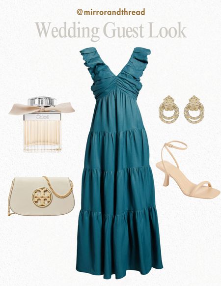 A gorgeous wedding guest dress option! 

#LTKWedding #LTKStyleTip #LTKFindsUnder50