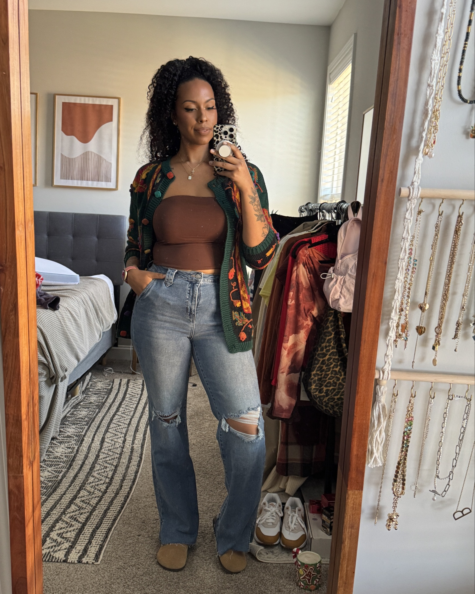 Wore one of my vintage fall cardigans. 

#LTKStyleTip #LTKSeasonal #LTKTall