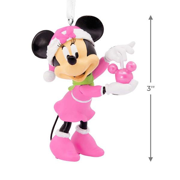 Disney Resin Minnie With Ornament, 4.8" | At Home