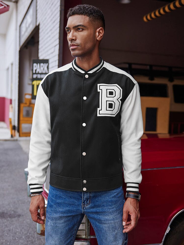 Stylish Letter Baseball Varsity Jackets (US Only) | Coofandy