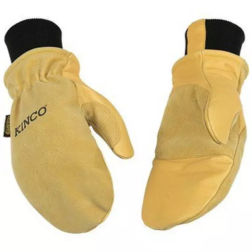 Men's Kinco Lined Heavy Duty Premium Grain & Suede Pigskin Driver Mittens | Scheels Sports