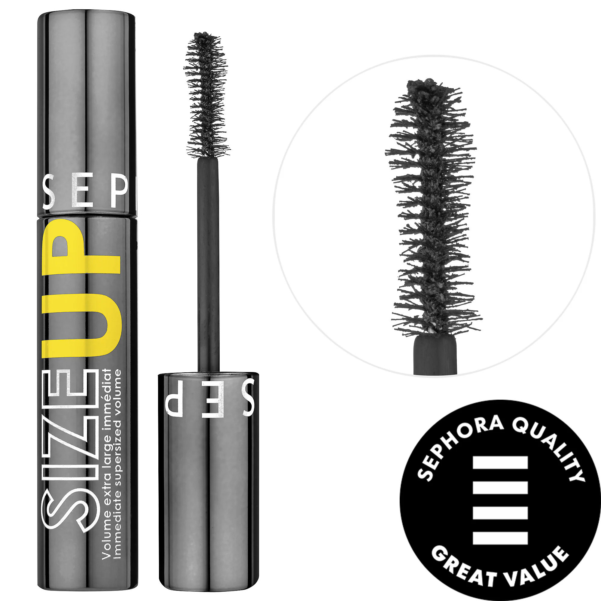 SEPHORA COLLECTION Size Up Volumizing Mascara Black 0.47 oz / 14 g | Sephora (US)