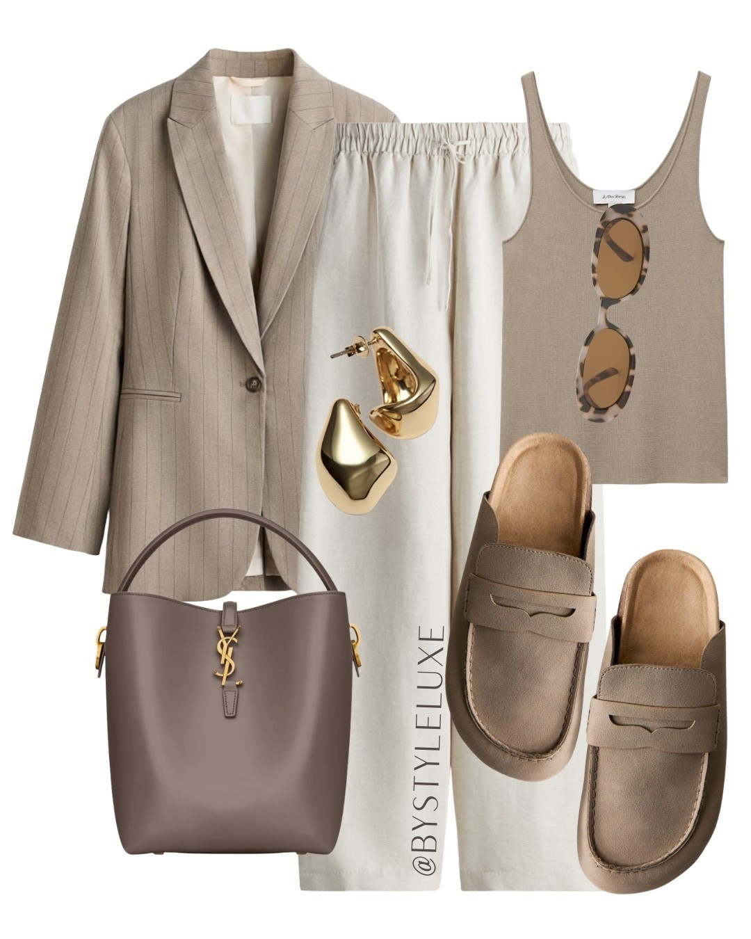 LOAFER MULES - A neutral outfit with these mules styled with linen trousers and a beige blazer 

#blazer #linentrousers #springoutfit 

#LTKshoes #LTKspring #LTKeurope