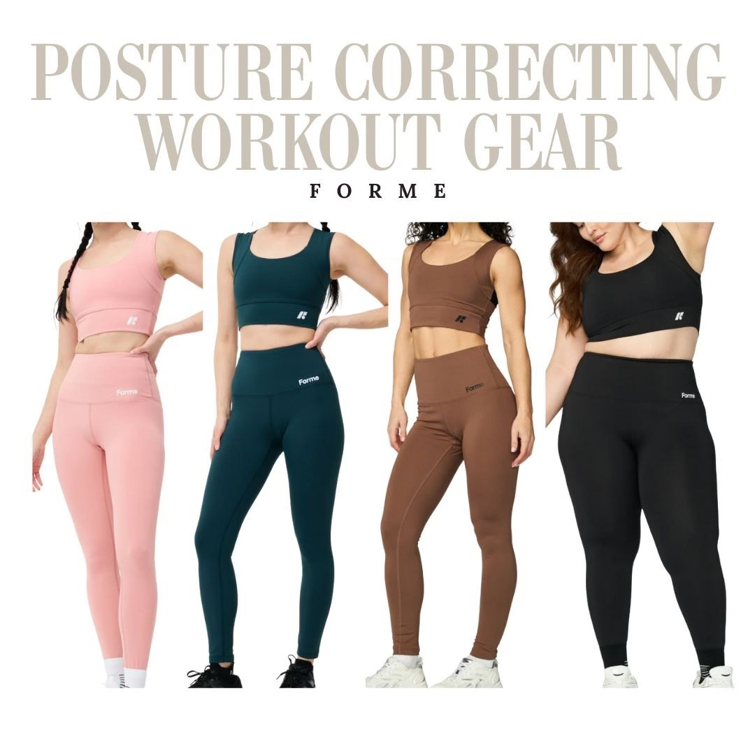 Posture-correcting workout gear from Forme that actually feels supportive and comfortable. Great for workouts, errands, and all-day mom wear. The perfect for yourself, or a loved one. 

#LTKHoliday #LTKSeasonal #LTKOver40