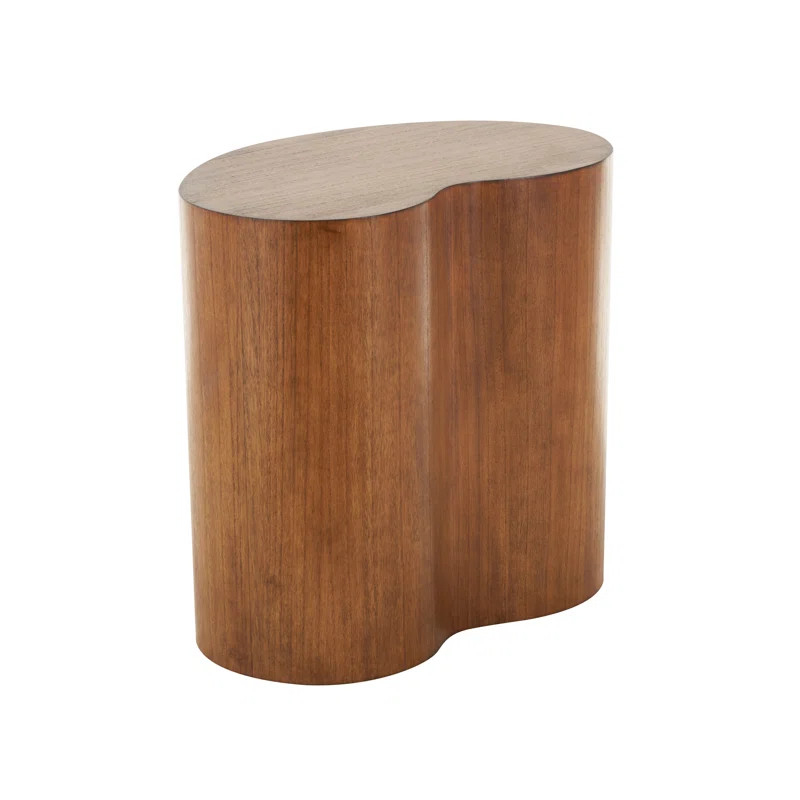 Millwood Pines Cole And Grey Wood Heart Inspired Side End Accent Table | Wayfair | Wayfair North America