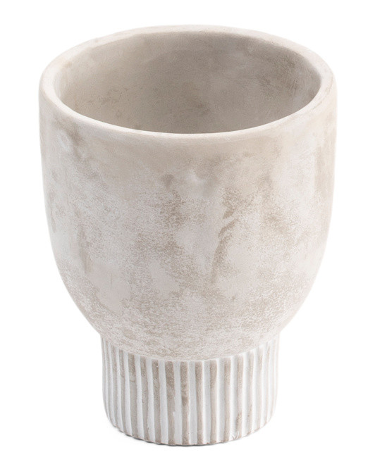 Ribbed Base Planter | TJ Maxx