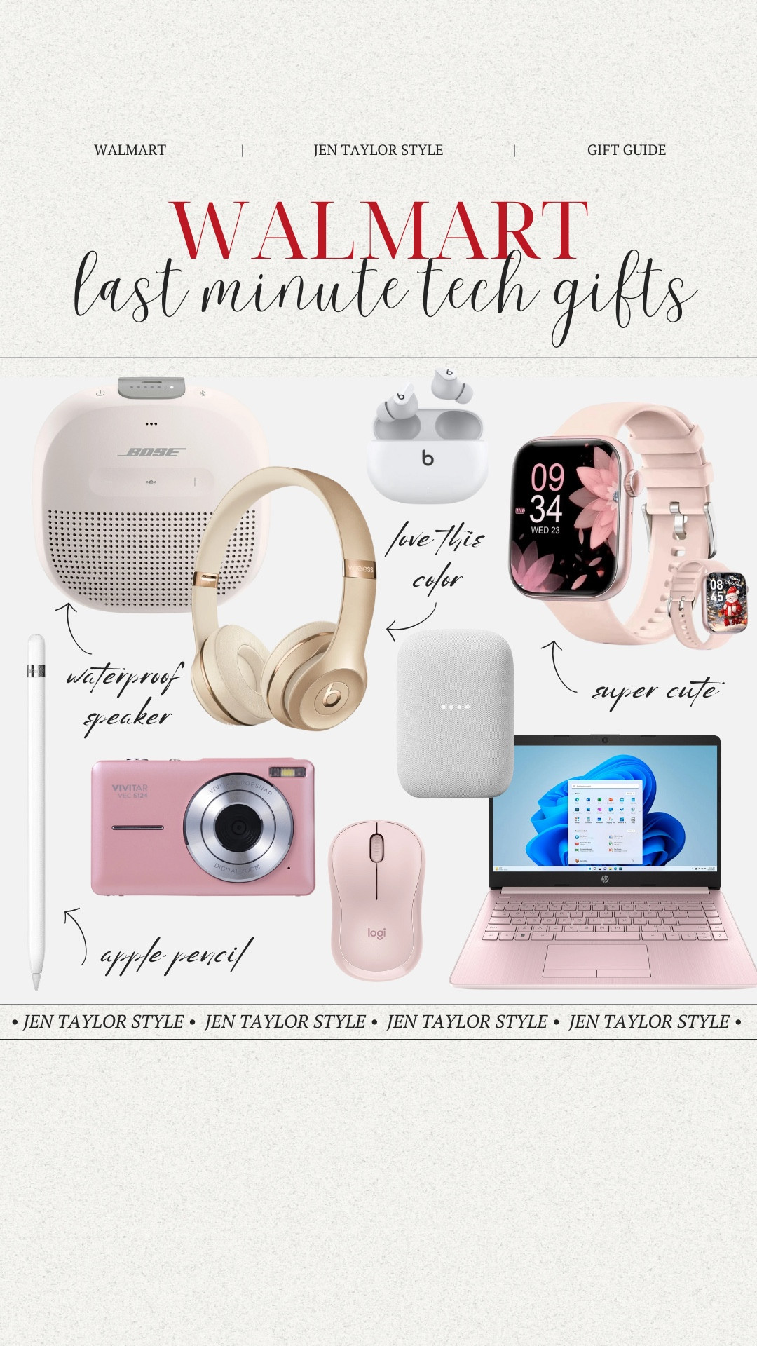 These last-minute tech gifts for women from Walmart are perfect for the holidays—and with fast shipping or in-store pickup, you’ll have them wrapped and ready just in time!

#LTKHome #LTKHoliday #LTKGiftGuide