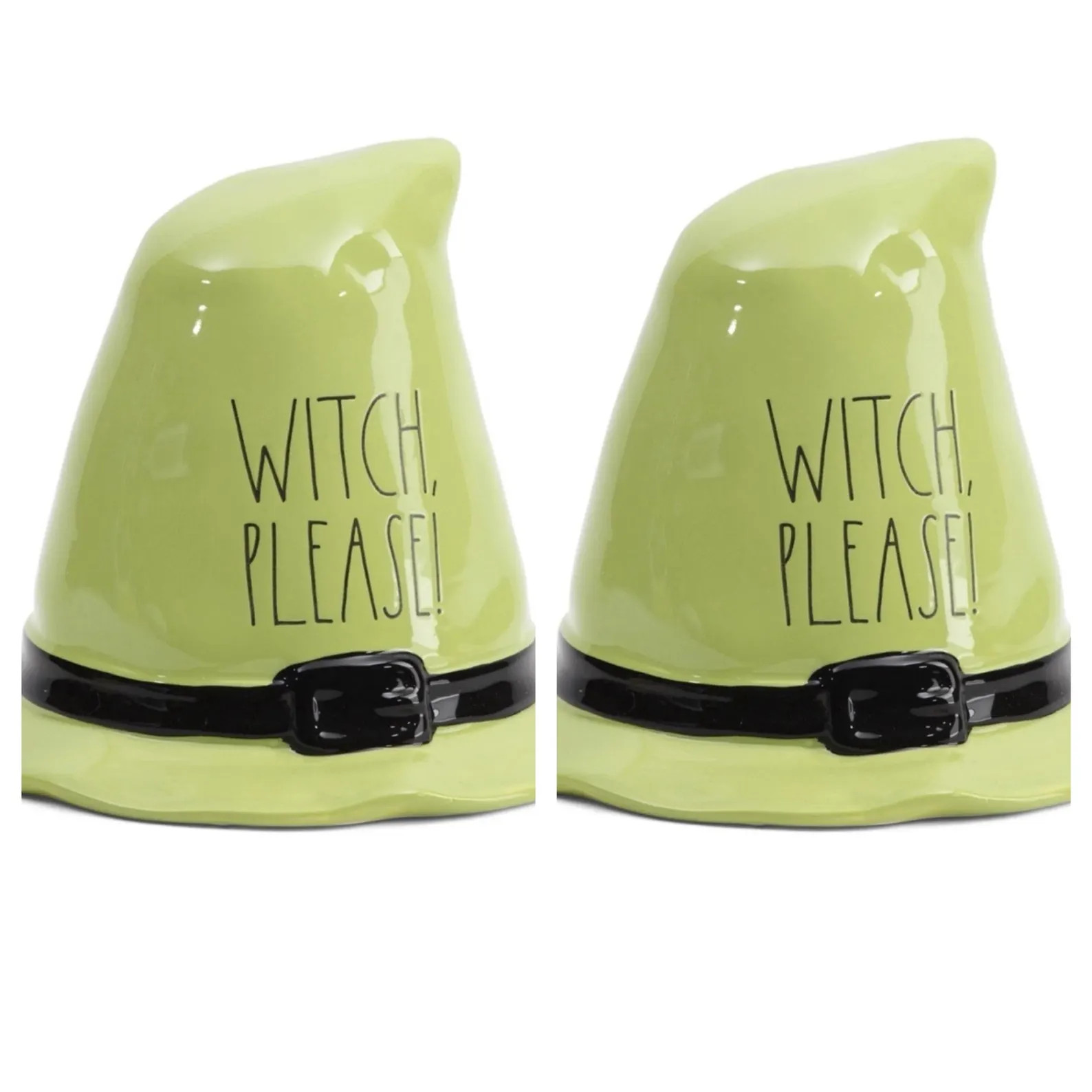 Rae Dunn "witch Please" Halloween Ceramic Hat - Set of 2 - Etsy | Etsy (US)
