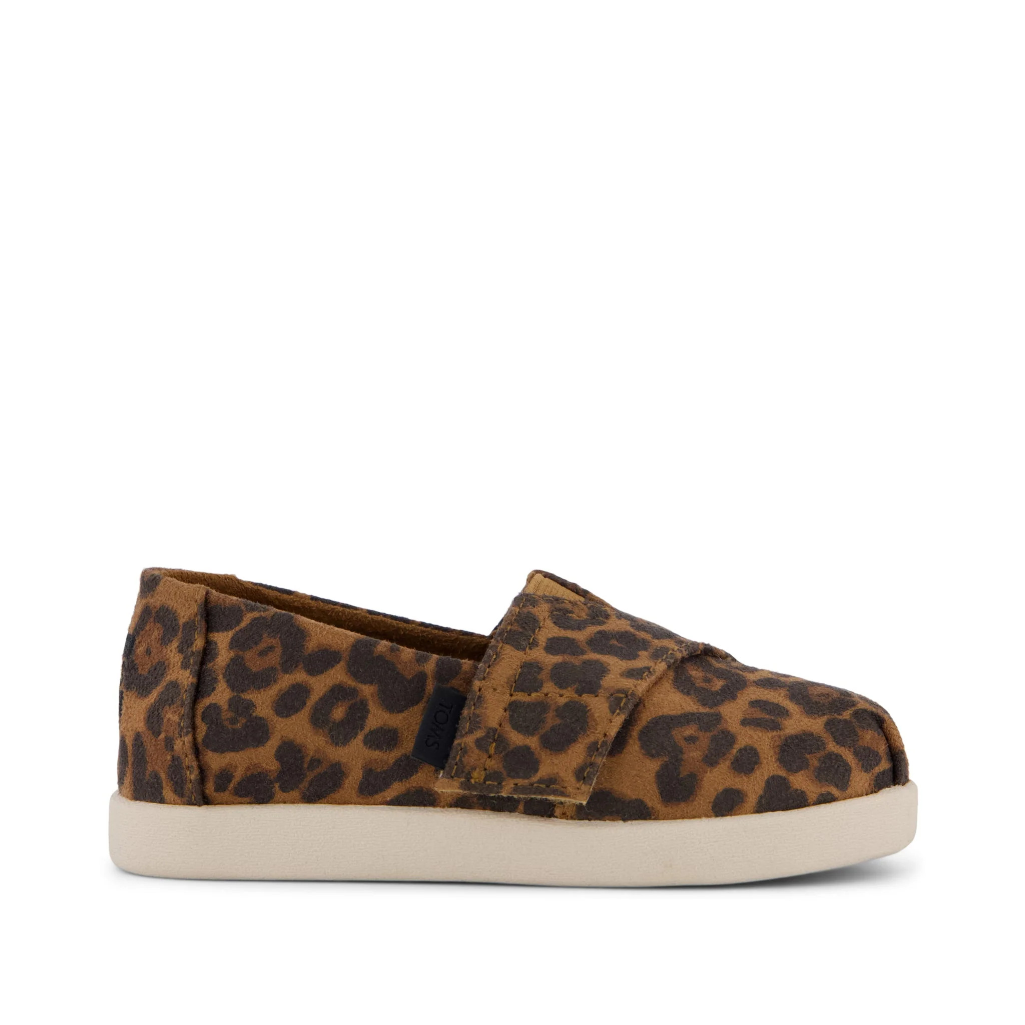 Alpargata Classic Toddler Shoe Brown Sugar Leopard Print | Toms EMEA