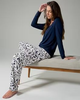 Long Sleeve Pajama Set | SOMA