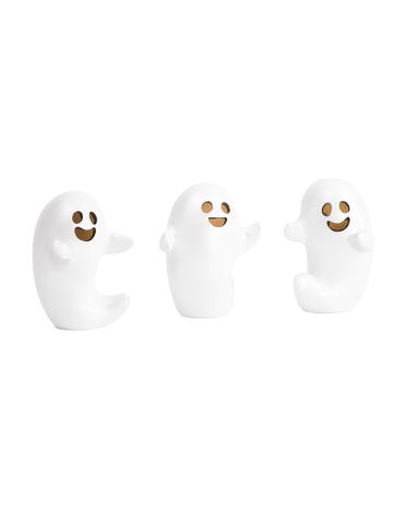 Set Of 3 Led Ghosts | TJ Maxx