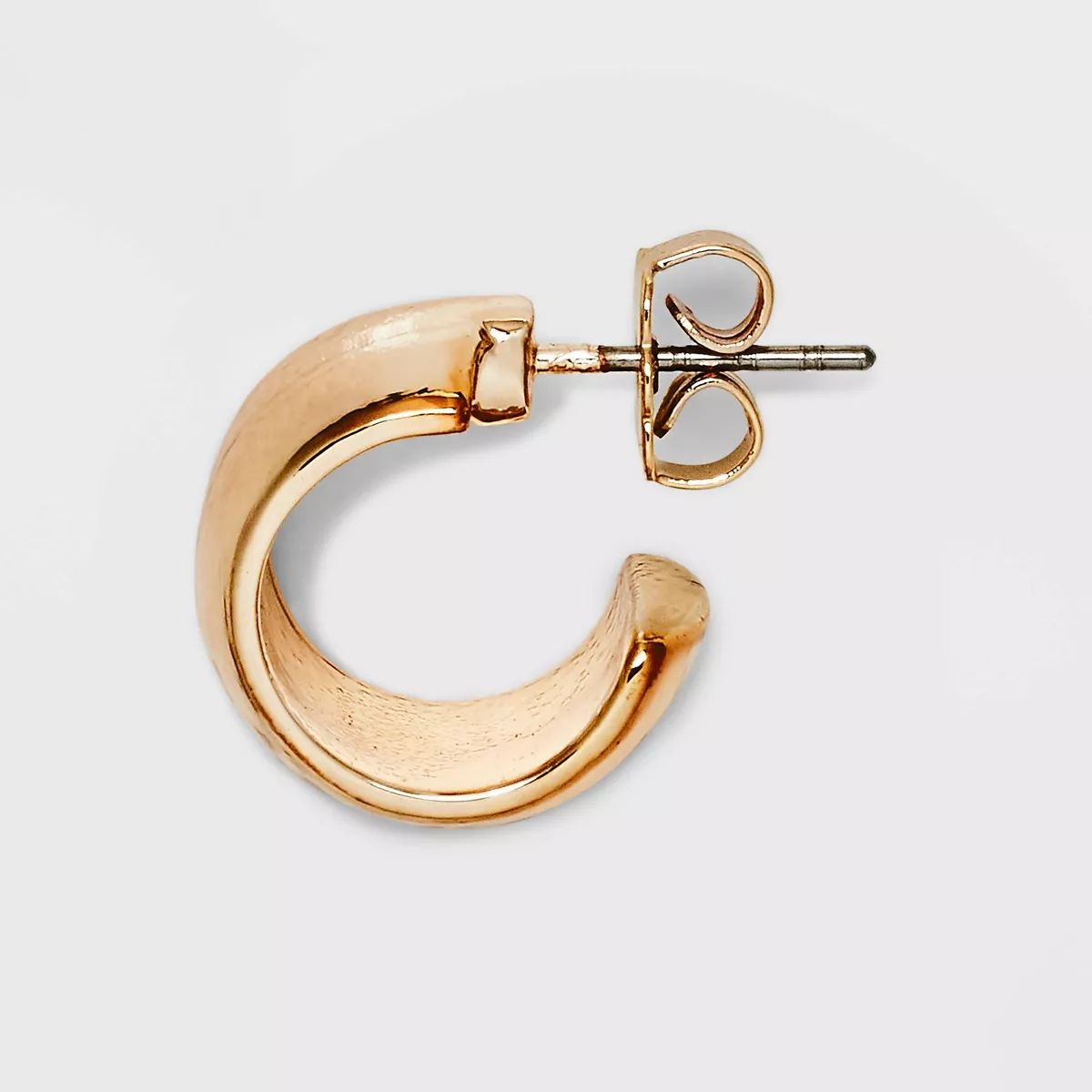 Small Open Hoop Earrings - A New Day™ Gold | Target