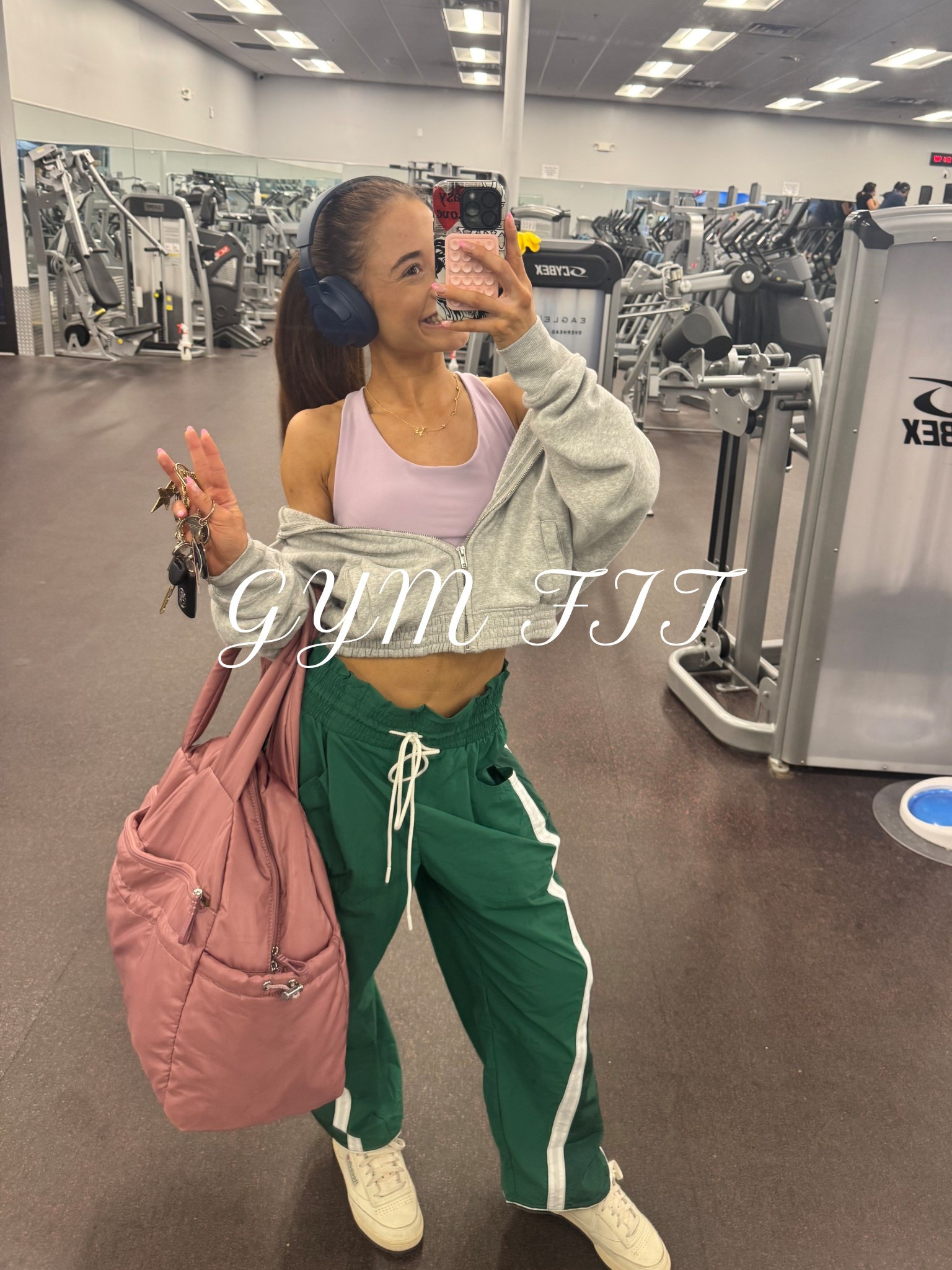 Gym Fit! 
Top is from Burlington/Tj Maxx
Bag is Caraa 
#gym

#LTKxMadewell #LTKSeasonal #LTKSaleAlert