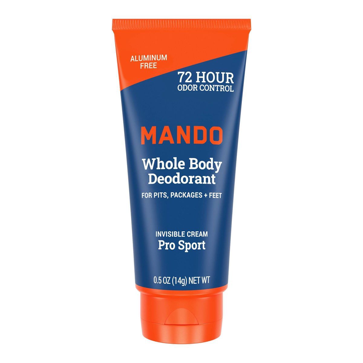 Mando Whole Body Deodorant - Men’s Aluminum-Free Invisible Cream Deodorant - Pro Sport - Trial ... | Target