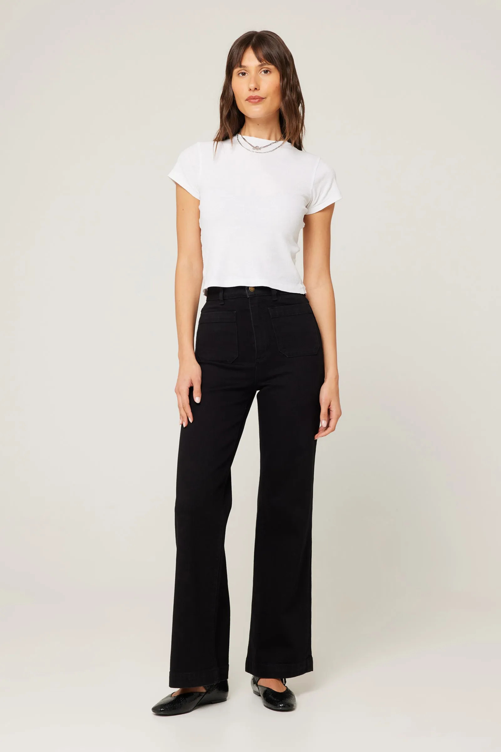 Sailor Jean Long - Rinse Black | Rolla's Jeans APAC