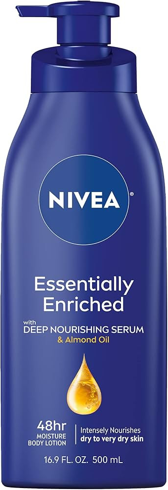 NIVEA Essentially Enriched Body Lotion,Dry to Very Dry Skin, 16.9 Fl Oz, Package may vary | Amazon (US)