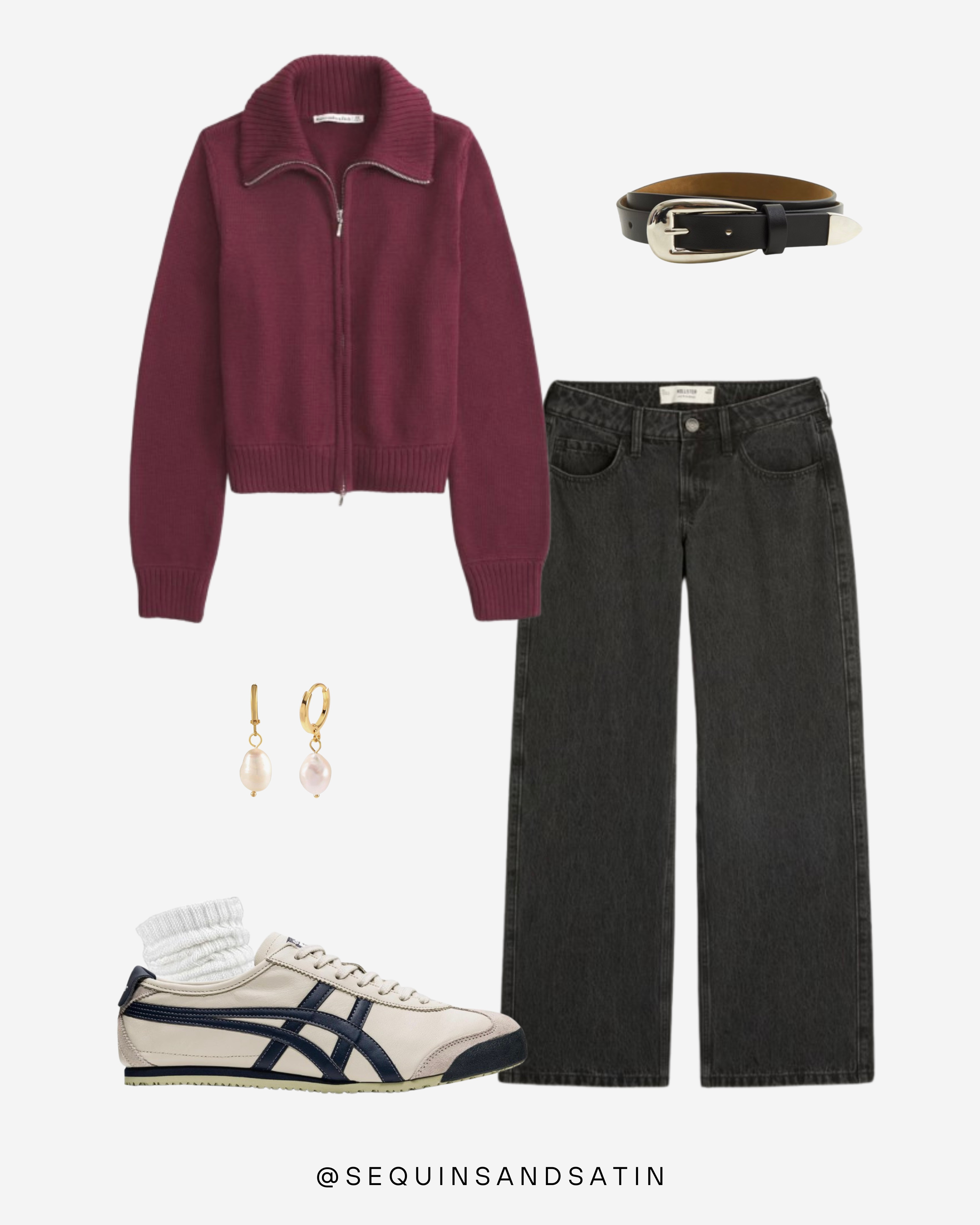 Fall outfit inspo!🍂

maroon zip up sweater / abercrombie sweater / fall zip up sweater / fall abercrombie outfit / abercrombie fall sweater sale / best abercrombie sweaters / black low rise baggy jeans / hollister jeans / hollister jeans sale / baggy jeans fall outfit / trending baggy jeans / abercrombie black belt / abercrombie accessories / best black belts / onitsuka tiger corsair sneakers / retro sneakers outfit / trending sneakers fall / best fall sneakers 2025 / amazon pearl earrings / gold pearl earrings / affordable pearl earrings / amazon jewelry finds / scrunchy socks outfit / cozy scrunchy socks / must-have fall basics / fall outfit inspo / pinterest fall outfit / 90s inspired outfit / 90s fall fashion / casual fall outfit / trendy fall outfit / college outfit fall / fall street style / comfy fall outfit / best fall fashion finds / trending fall outfits / fall outfit ideas to shop / affordable fall outfit / must-have fall staples / viral fall fashion / fall wardrobe essentials

#LTKFindsUnder100 #LTKShoeCrush #LTKSeasonal