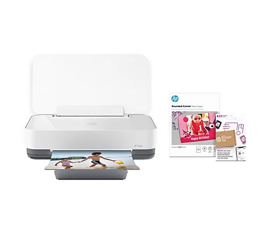 HP Tango Wireless Printer with Instant Ink & Photo Paper | QVC
