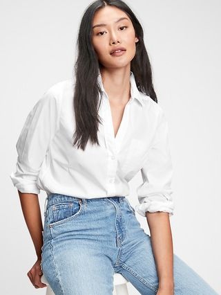 Perfect Shirt in Poplin | Gap (US)