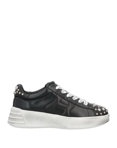 Hogan Woman Sneakers Black Size 6 Leather | YOOX (US)