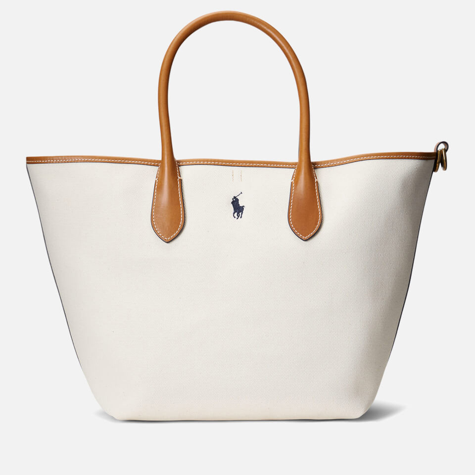 Polo Ralph Lauren Cotton-Canvas and Leather Tote Bag | Mybag.com (Global) 