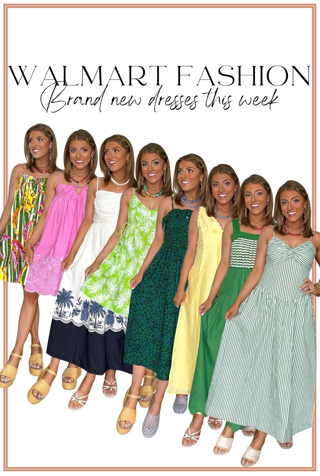 ✨ Just when I thought Walmart Fashion couldn’t get any better, they dropped these new dresses! From colorful vacation-ready styles to classic everyday favorites, these are some of the cutest new arrivals I’ve seen lately. 🌸☀️

Whether you’re headed on vacation, brunch with friends, family photos, beach trips, date nights, or simply looking for comfortable and flattering summer outfits, these affordable Walmart dresses are some of my favorite finds right now. From breezy maxis and vibrant prints to timeless silhouettes and feminine details, there truly is something for every style and occasion.

Which one is your favorite? 💕 I’m having a hard time choosing between the bold prints and the classic summer staples!

#WalmartFashion #WalmartFinds #WalmartStyle #SummerDresses #MaxiDress #AffordableFashion #DressSeason #SummerStyle #FashionFinds #WalmartNewArrivals #VacationStyle #VacationOutfits #ResortWear #SummerWardrobe #AffordableStyle #EverydayFashion #OOTD #StyleInspiration #FashionBlogger #DressObsessed #WomenFashion #SummerOutfitIdeas #WalmartDressFinds #CasualChic #TrendingFashion

#LTKootd #LTKPetite #LTKTravel